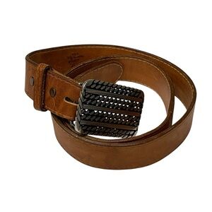 Tony Lama Leather Belt  Sz 34